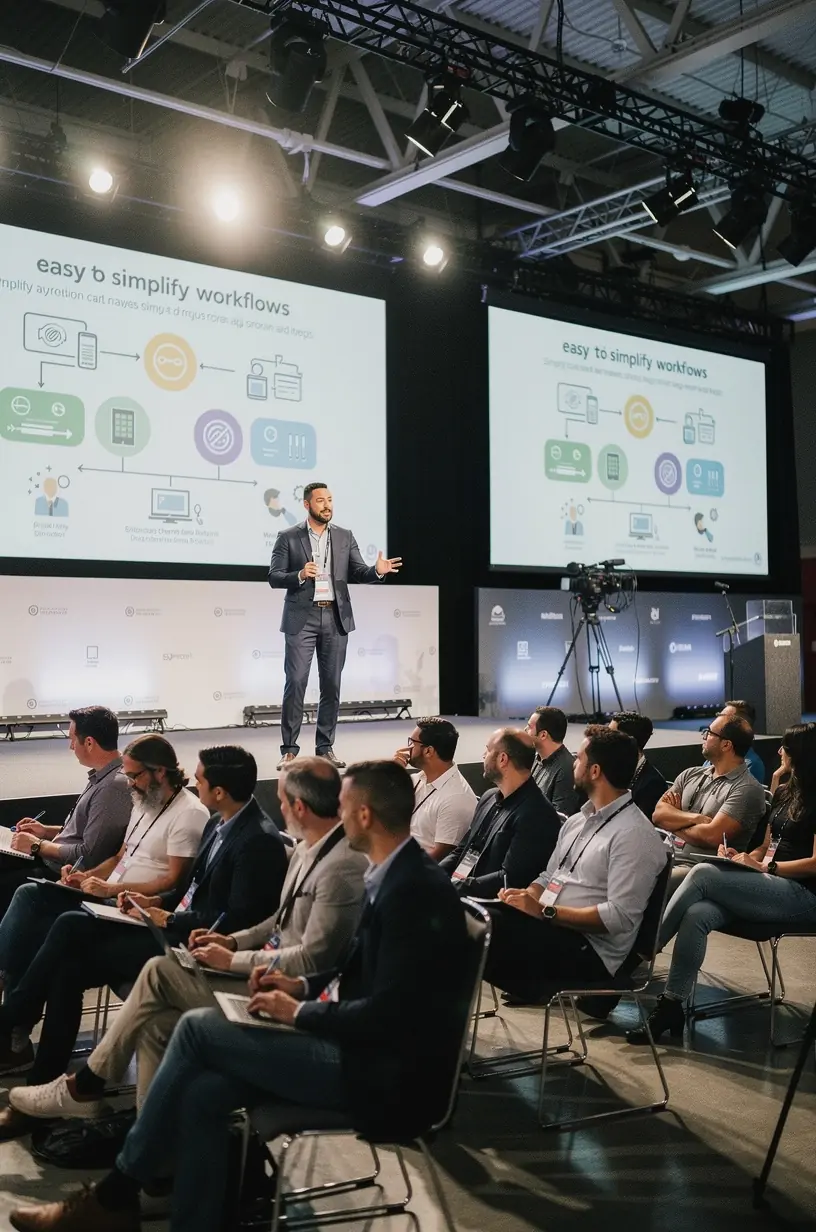 Organized workspace for improved efficiency and productivity.